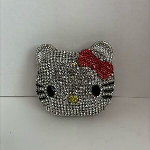Hello Kitty Crystal Purse with Red Bow